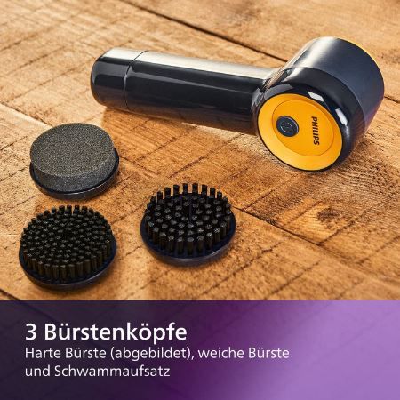 Philips GCA1000/60 Sneaker Cleaner mit 3 Bürstenaufsätzen für 18€ (statt 25€)