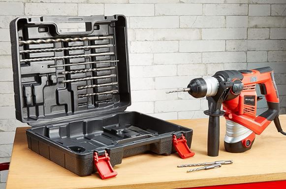 Einhell TC RH 900 Bohrhammer Kit inkl. 12 tlg. Bohrer und Meißelset für 74,49€ (statt 108€)