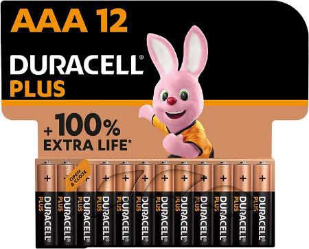 12er Pack Duracell Plus AAA Micro Alkaline Batterien ab 7,59€ (statt 10€)