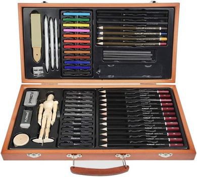 FLOWood Art Set Box, 58 tlg. für 19,23€ (statt 30€)