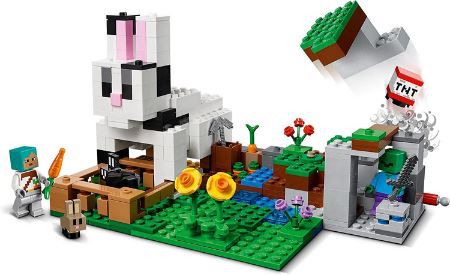 LEGO 21181 Minecraft Die Kaninchenranch für 18,99€ (statt 26€)   Prime