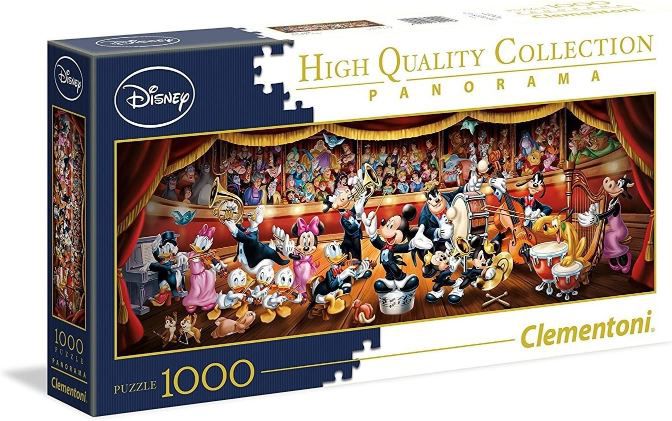 Clementoni 39445 Panorama Disney Orchestra Puzzle, 1.000 Teile für 7,99€ (statt 11€)   Prime