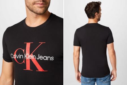 Calvin Klein Jeans Seasonal Monologo T Shirt für 19,90€ (statt 38€)