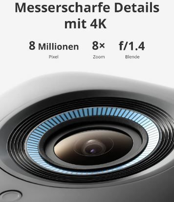 eufyCam S300 3C 4K Kamera Set mit Gesichtserkennung für 249,99€ (statt 300€)