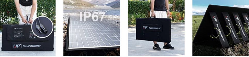 ALLPOWERS 400W faltbares Solarpanel für 394,99€ (statt 460€)