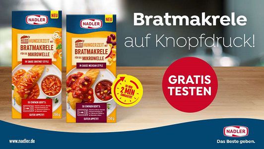 Couponplatz: NADLER Bratmakrele für die Mikrowelle gratis