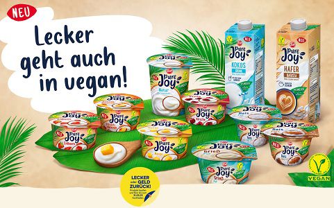 Zott Pure Joy ausprobieren   bei Unzufriedenheit Geld zurück