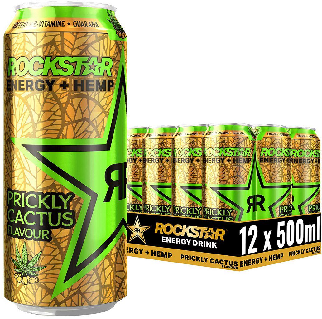 12x Rockstar Hemp Prickly Cactus ab 13,67€ (statt 20€) zzgl. Pfand