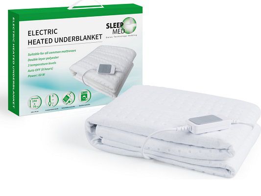 SleepMed Elektrische Decke (70 x 150 cm) für 25,90€ (statt 36€)