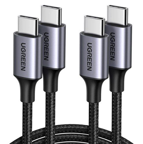 2x UGREEN USB C auf USB C Kabel (1m) für bis zu 60W & PD 3.0 für 10,13€   Prime