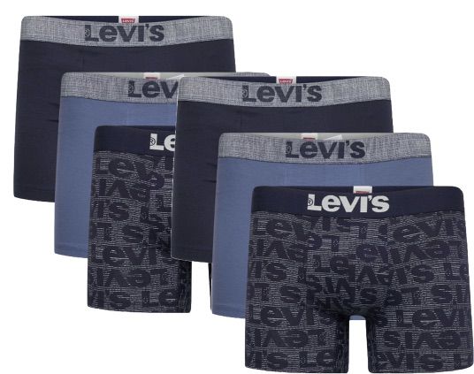 6x LEVI´S Brief Boxershorts in Geschenkbox für 33,99€ (statt 46€)   Gr. S bis XL