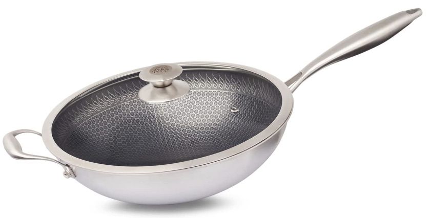 Reishunger Premium Wok aus Edelstahl (32cm) für 66,49€ (statt 90€)