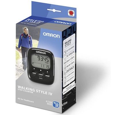 OMRON Schrittzähler Walking Style IV mit 3D Sensor für 29,77€ (statt 37€)