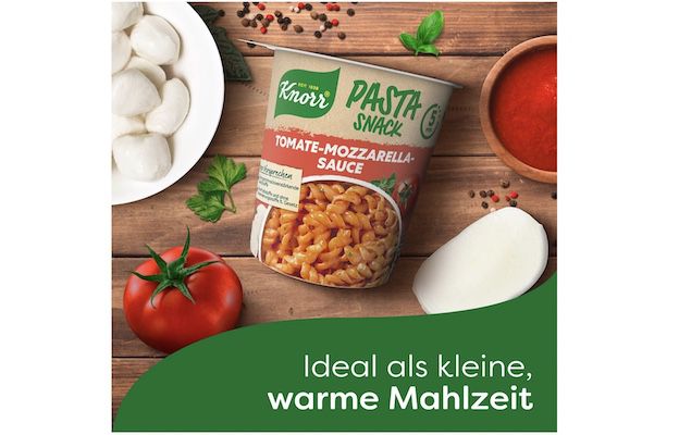 8x Knorr Tomaten Mozzarella Sauce Instant Nudeln für 5€ (statt 12€)   Prime