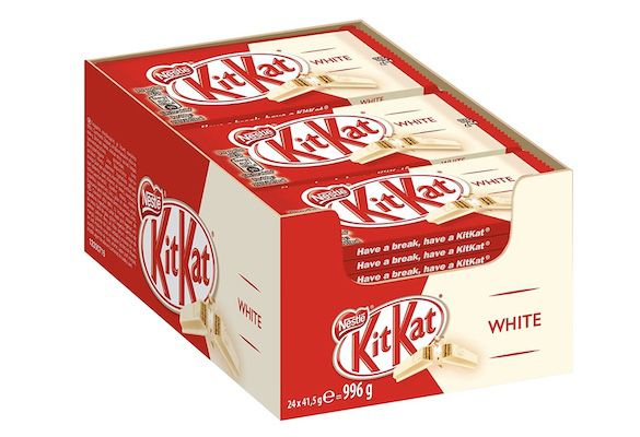 24er Pack NESTLÉ KITKAT White Schokoriegel für 10,58€ (statt 18€)