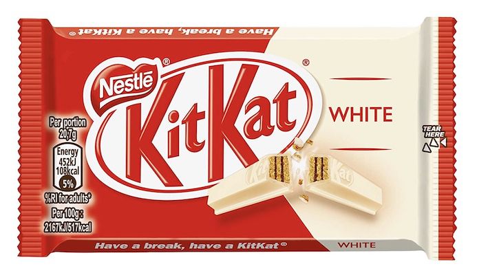 24er Pack NESTLÉ KITKAT White Schokoriegel für 10,58€ (statt 18€)