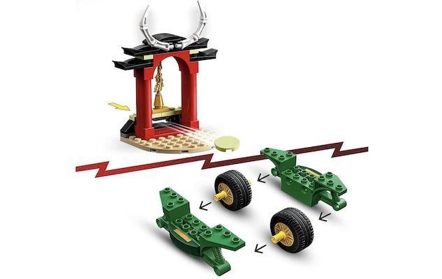 LEGO NINJAGO Lloyds Ninja Motorrad mit 2 Minifiguren für 7,75€ (statt 11€)