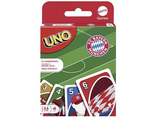 Mattel Games HHW79   UNO FC Bayern München für 5,43€ (statt 11€)   Prime