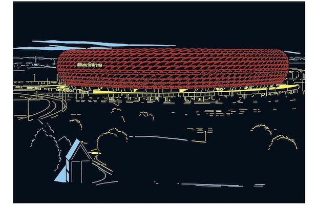 Ravensburger Leuchtpuzzle 16187   Allianz Arena für 14,99€ (statt 20€)   Prime