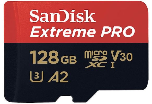SanDisk 128 GB Extreme PRO microSDXC Karte + SD Adapter für 16,99€ (statt 20€)