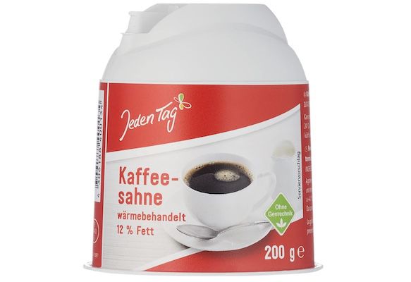 4 x 200g Jeden Tag Kaffeesahne 12% für 2,47€