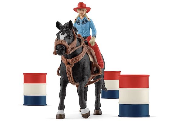 schleich 42576 Barrel Racing mit Cowgirl für 9,50€ (statt 18€)   Prime