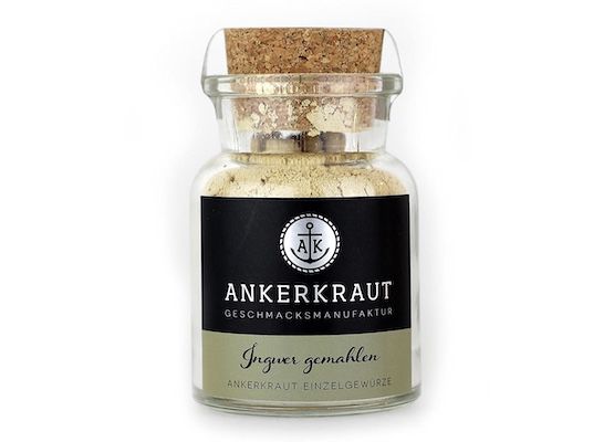 65g Ankerkraut Ingwer Pulver im Korkenglas für 3€ (statt 5€)   Prime