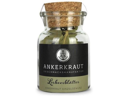 1 x 5g Ankerkraut Lorbeerblätter im Korkenglas für 4€   Prime