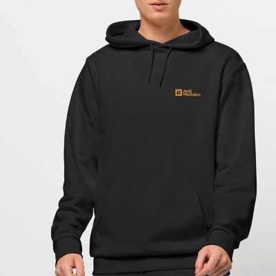 🧨 Jack Wolfskin Essential Hoody M in Blau oder Schwarz für 43,34€ (statt 63€)