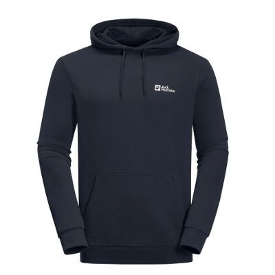 🧨 Jack Wolfskin Essential Hoody M in Blau oder Schwarz für 32,99€ (statt 53€)
