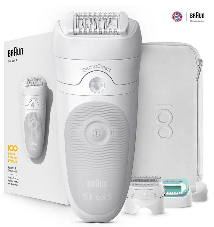 Braun Silk épil 5 100 Years Limited Edition Damen Epilierer für 39,49€ (statt 50€)