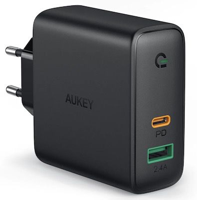 2x Aukey PA D3 Focus Duo USB C 60W Ladegerät für 25,19€ (statt 54€)