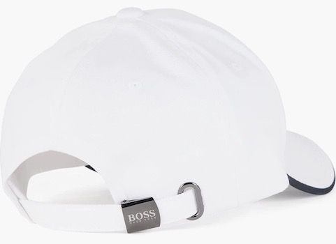 Hugo Boss Cap Bold Curved in Weiß für 16,95€ (statt 29€)