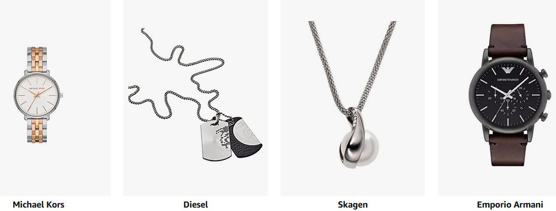 Schmuck, Uhren & Co. mit bis zu 60% Rabatt auf Fossil, Michael Kors, Diesel und mehr