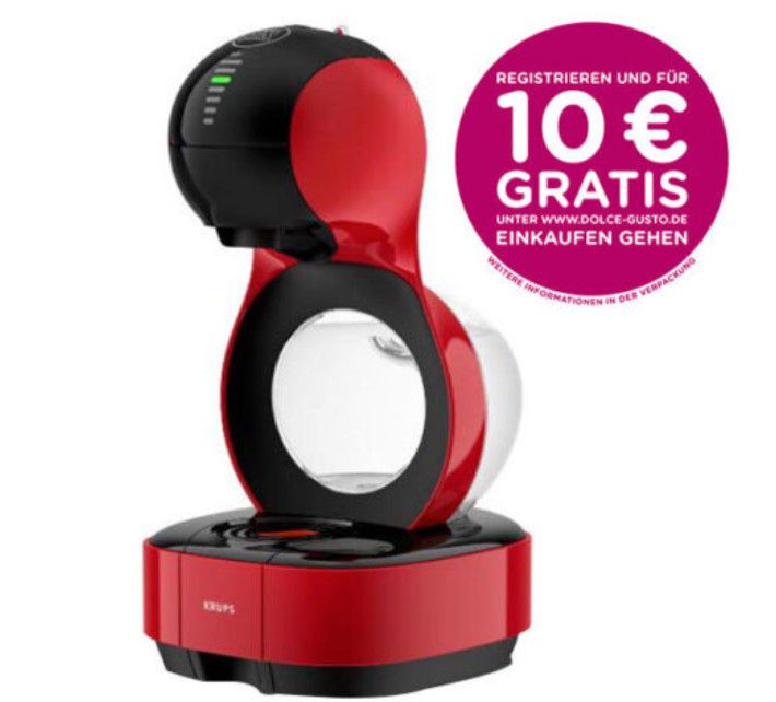 Krups KP130 Nescafé Dolce Gusto Lumio Kapsel Kaffeemaschine für 59,90€ (statt 79€)