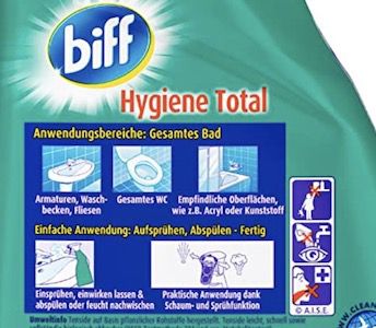 Biff Hygiene Total Badreiniger für 1,59€ (statt 3€)