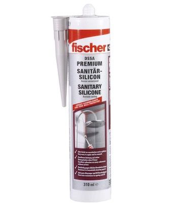 fischer 53101 Sanitärsilikon DSSA W für 4,33€ (statt 13€)