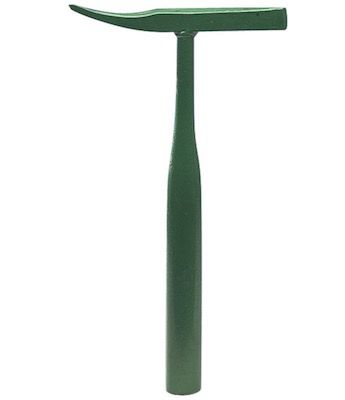 Schweißer Hammer (Schlackenhammer) in Grün für 4,99€ (statt 10€)