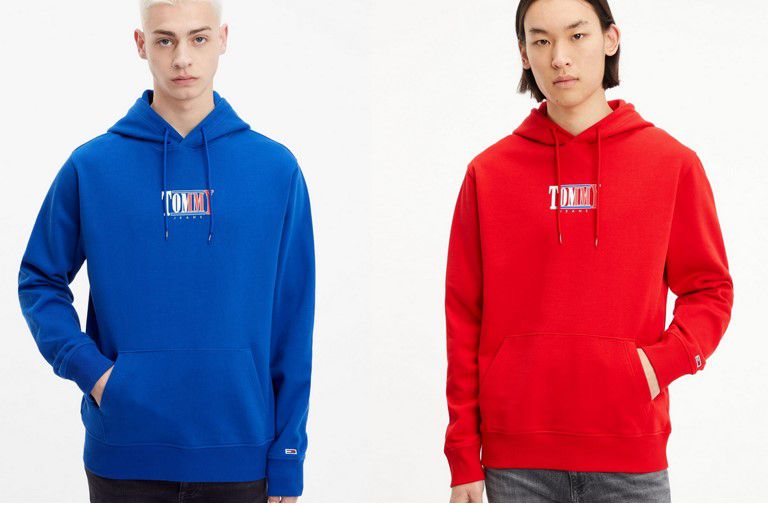 Tommy Jeans TJM REG Essential Graphic Herren Hoody für 31,64€ (statt 90€)