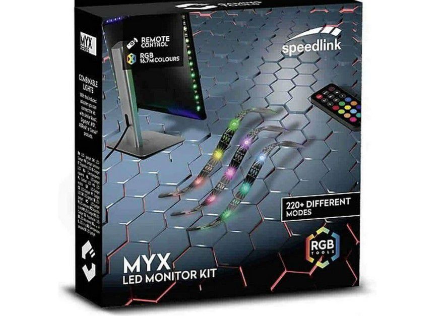 Speedlink MYX LED Monitor Stripe Monitor Kit für 7,99€ (statt 13€)