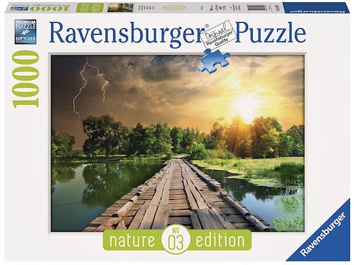 Ravensburger Puzzle Mystisches Licht mit 1.000 Teilen für 5,64€ (statt 16€)