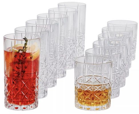 12er Set Spiegelau Elegance Tumbler & Longdrinkgläser für 27,57€ (statt 40€)