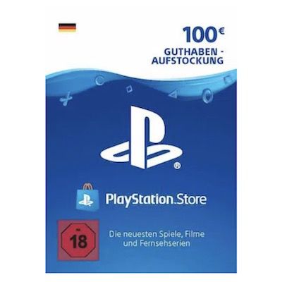 100€ Playstation Network Guthabenkarte für 79,99€