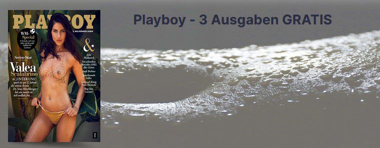 Playboy 3 Monate komplett Gratis (Kündigung notwendig)