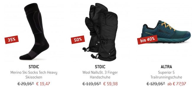 Bergfreunde Frühlings Sale mit bis zu 80% Rabatt + 10% Extra