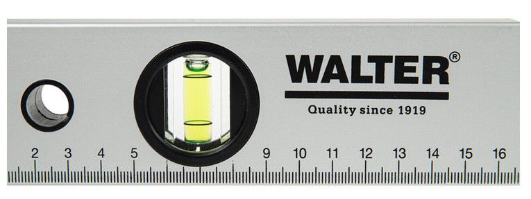 WALTER 3 teiliges Aluminium Wasserwaagen Set für 17,99€ (statt 31€)