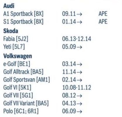 Bosch Scheibenwischer Rear A282H für 4€ (statt 10€)