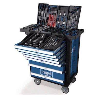 Scheppach Werkstattwagen TW1000 mit 263-tlg. Zubehör für 452,94€ (statt 499€)