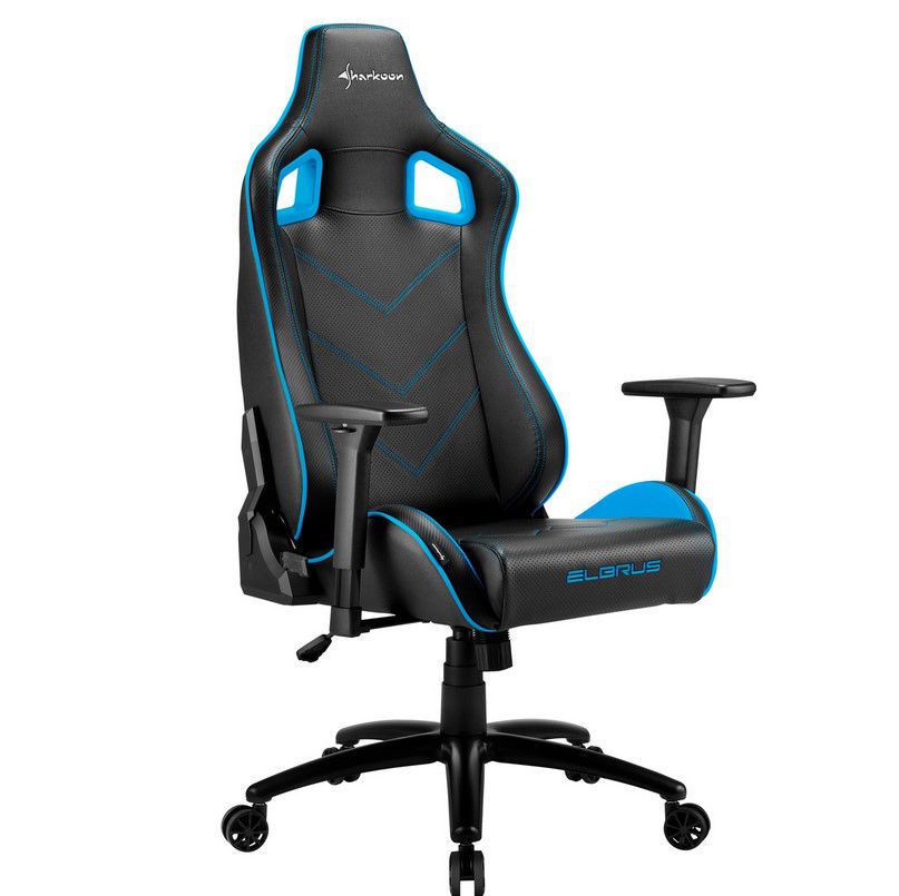 Sharkoon Elbrus 2 Gaming-Stuhl in Schwarz/Blau für 139,89€ (statt 237€)