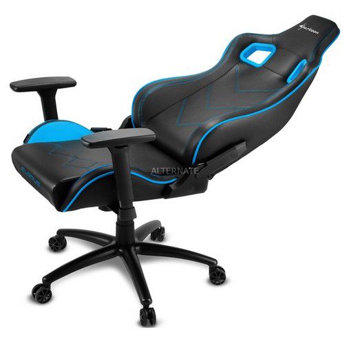 Sharkoon Elbrus 2 Gaming Stuhl in Schwarz/Blau für 139,89€ (statt 237€)